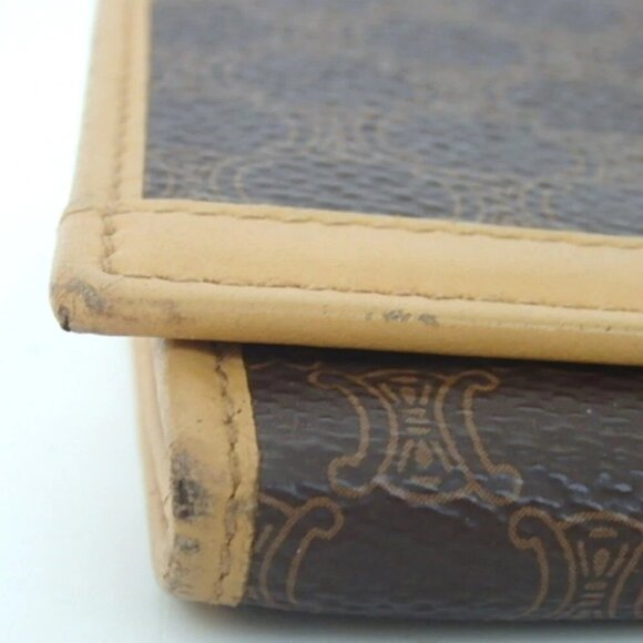 Authentic CELINE Macadam Wallets leather Women [Used] - Picture 12 of 15
